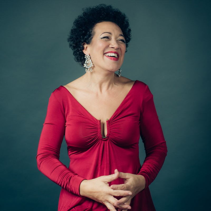 Jazz singer Louise Parker