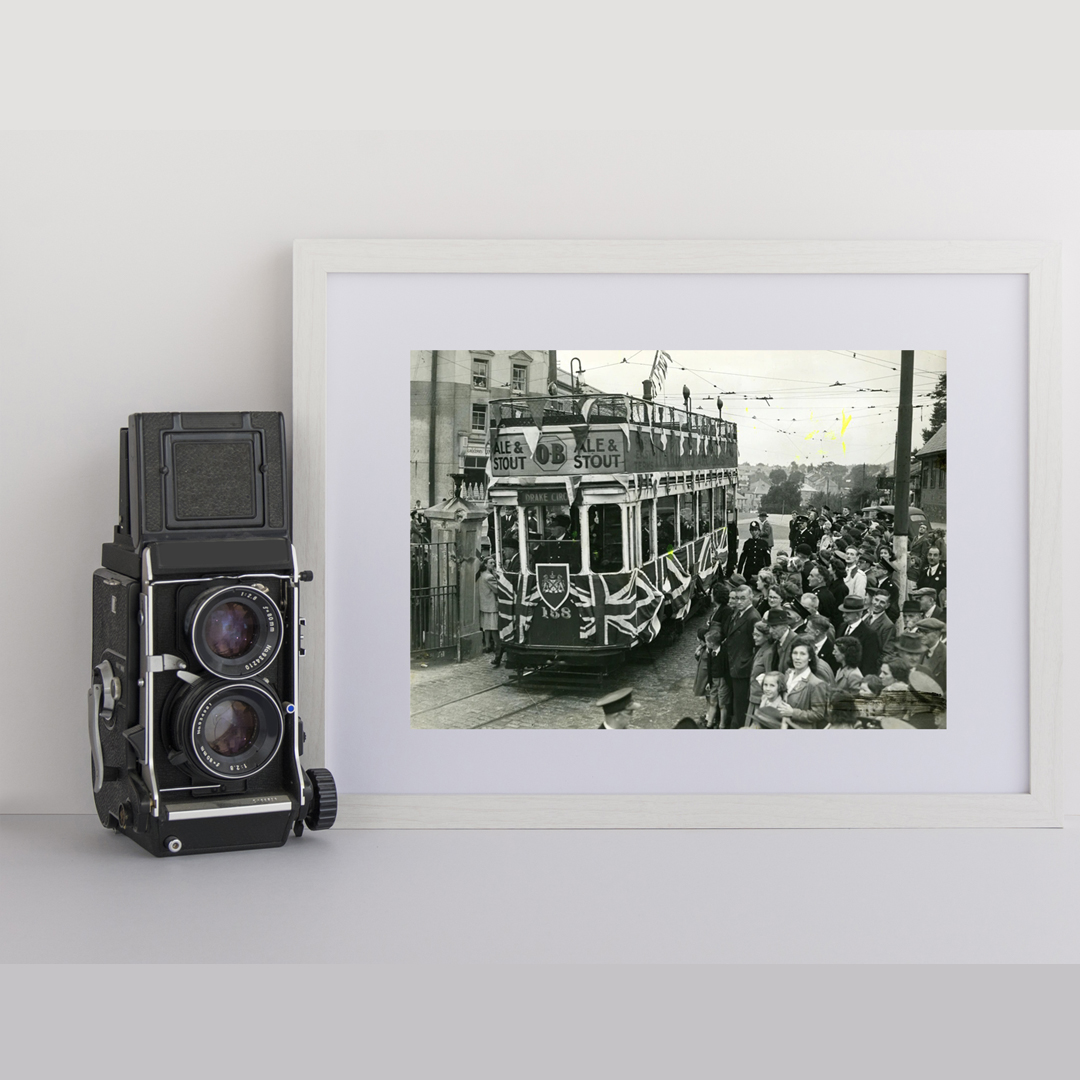 Plymouth's Last Tram image, 1948