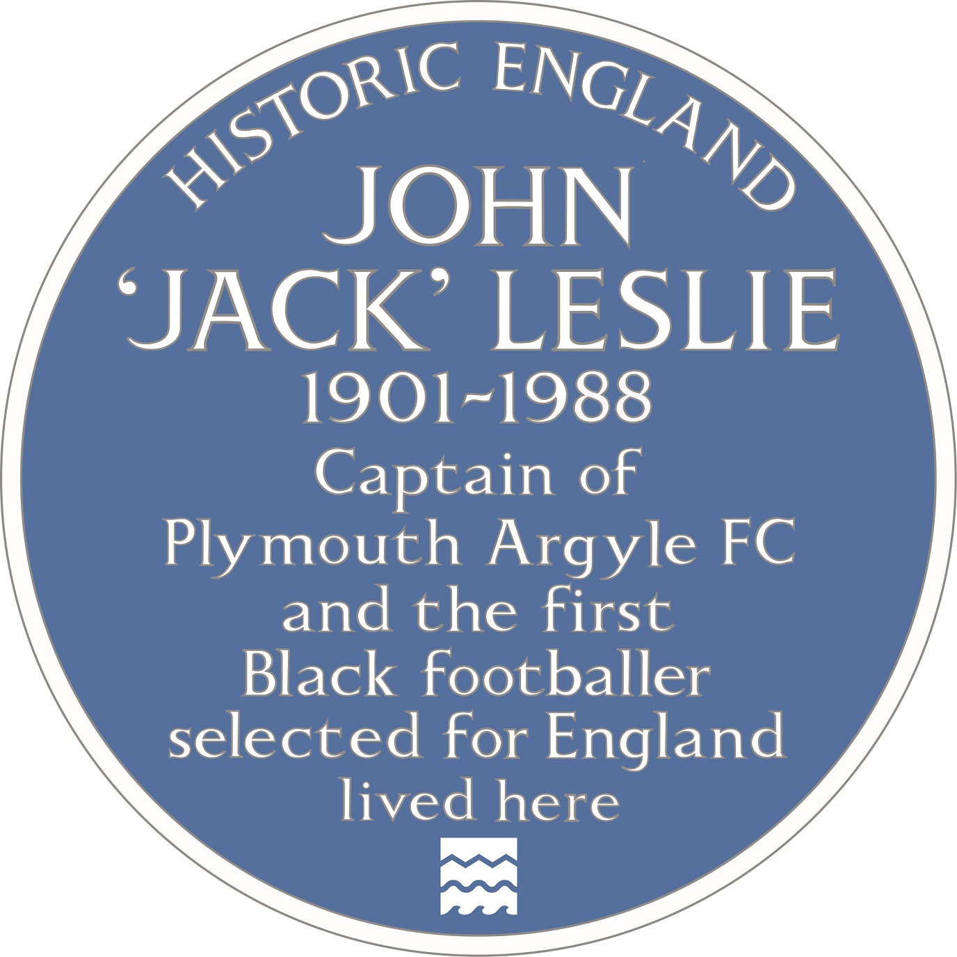 Jack Leslie plaque