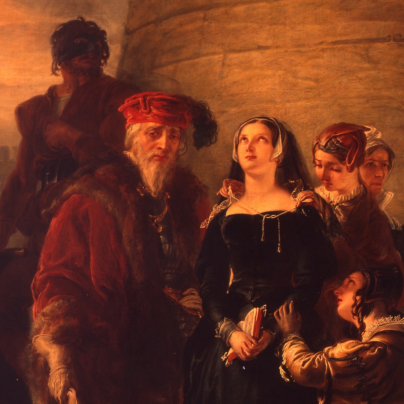 'Lady Jane Grey at Her Place of Execution' by Solomon Hart, 1839 (detail) © The Box, Plymouth