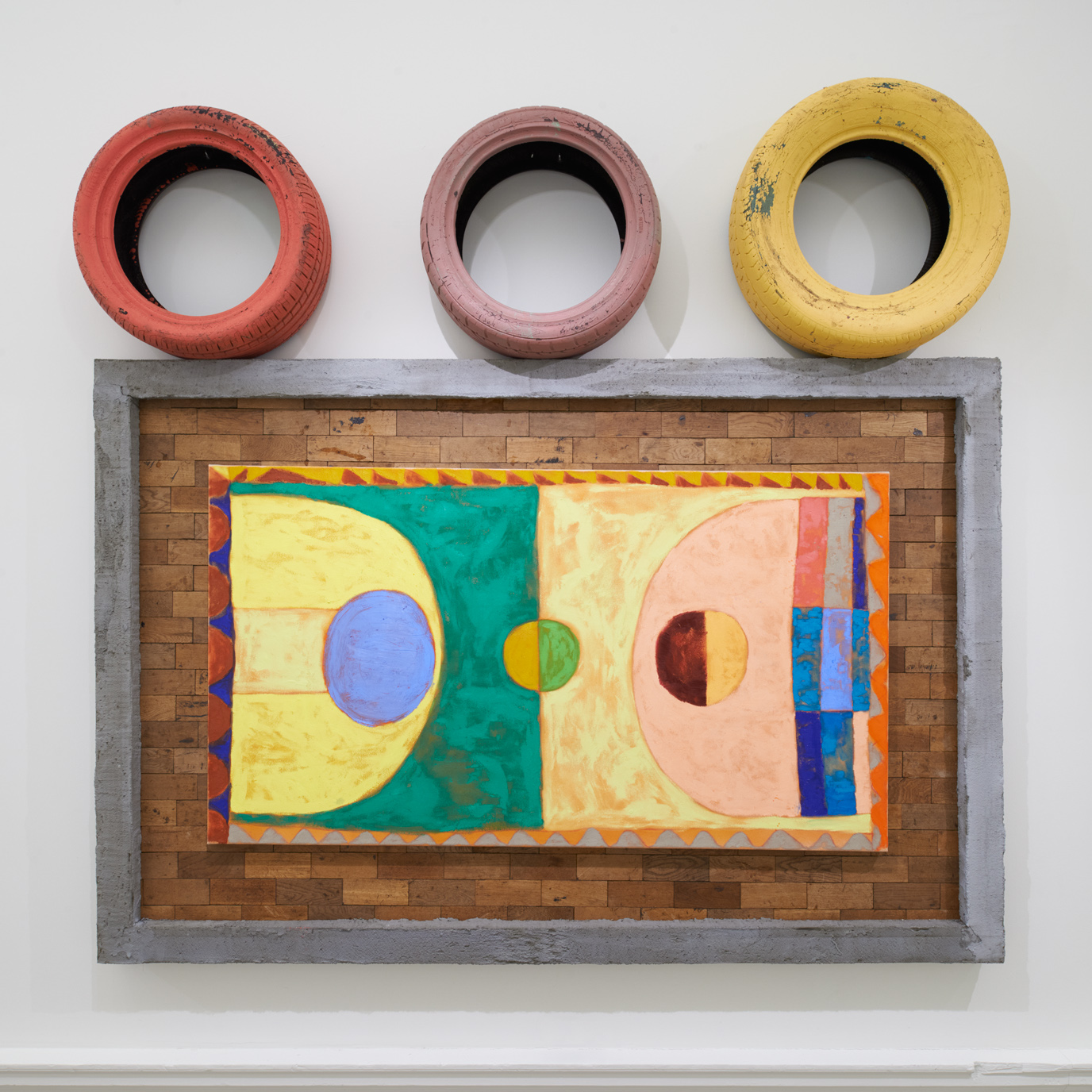 Alvaro Barrington, Change the game, Frieze, 2022 © Alvaro Barrington. Image -  UK Government Art Collection
