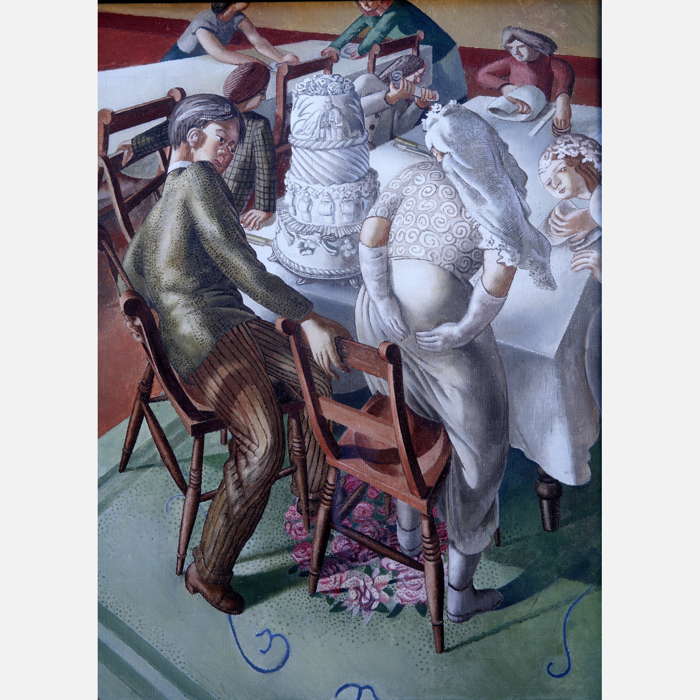 Marriage at Cana, Stanley Spencer, 1953 © The estate of Stanley Spencer, courtesy of City & County of Swansea: Glynn Vivian Art Gallery Collection