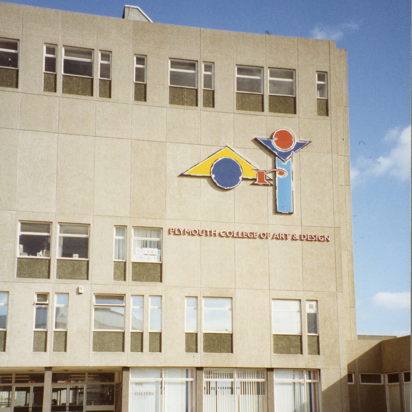 Plymouth College of Art and Design, early 2000s