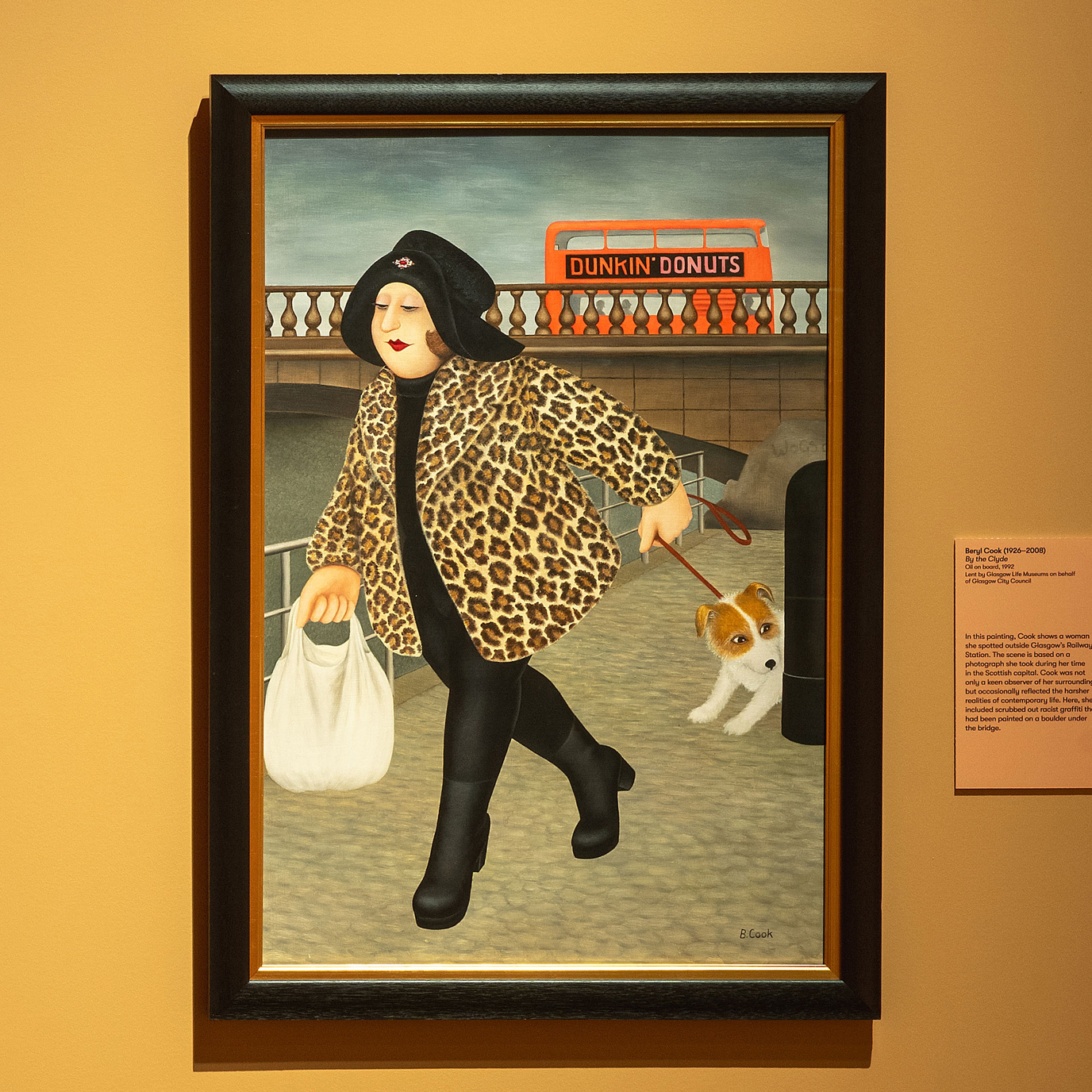 Beryl Cook, By the Clyde, 1992. Courtesy of www.ourberylcook.com © John Cook 2025.